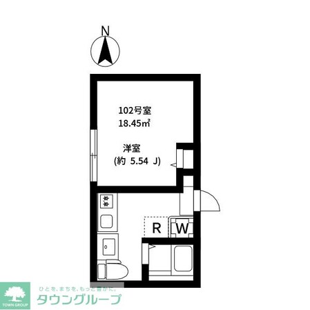 EXENTIA ROKUCHOの物件間取画像